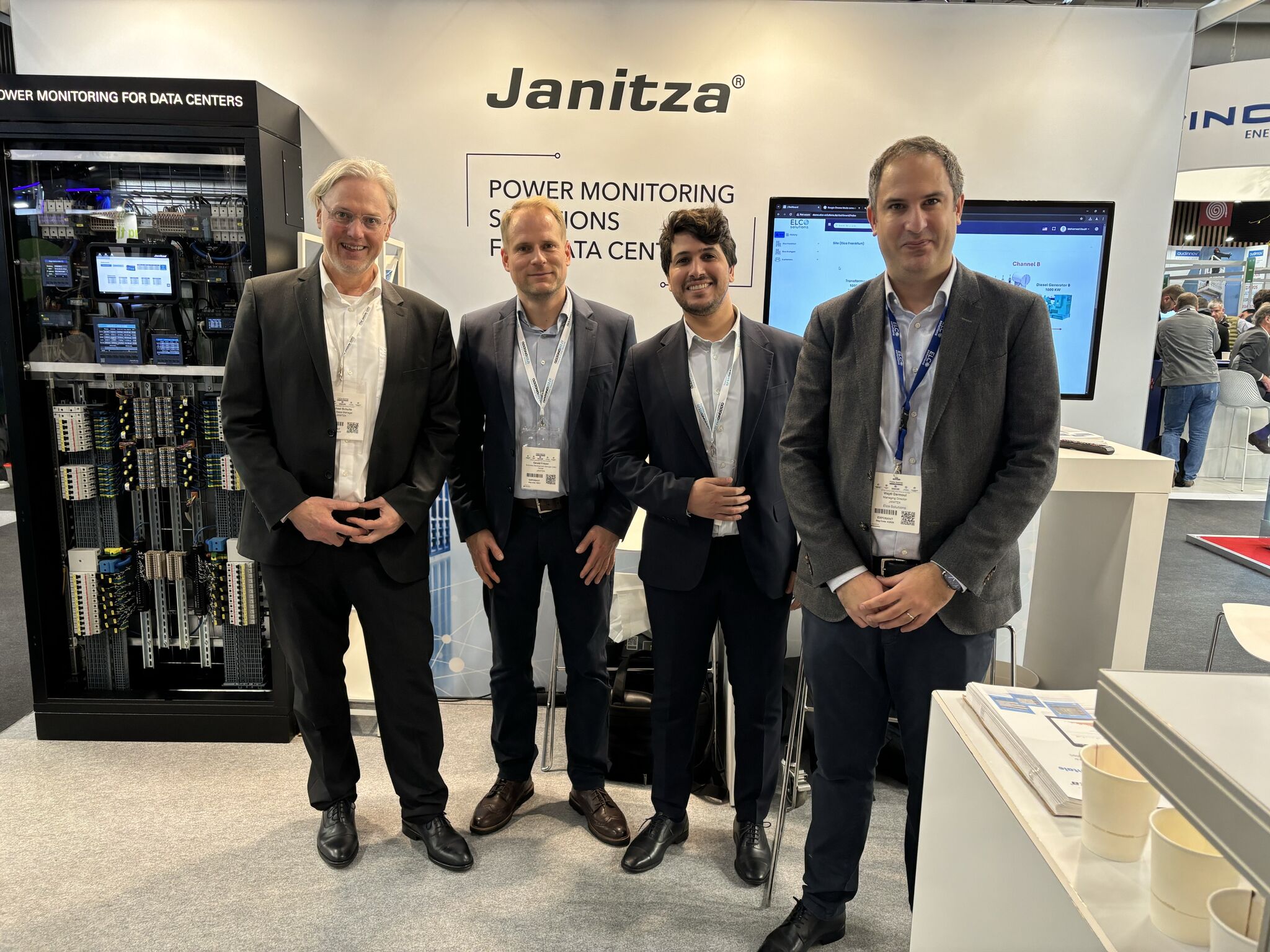 Elco Solutions and Janitza Electronics Shine as Top Innovators at Data Centre World Paris 2024!